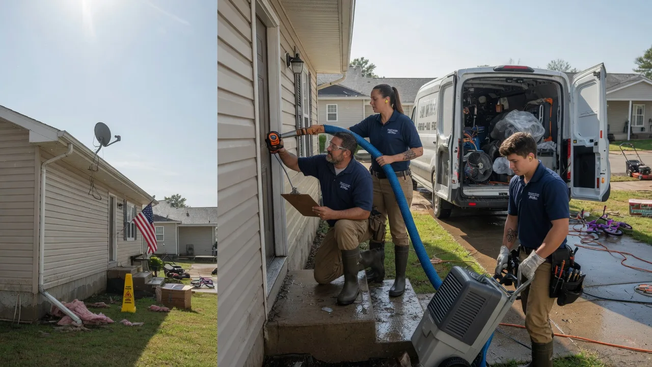 Ceiling Water Damage Restoration in Alliance, NC near me